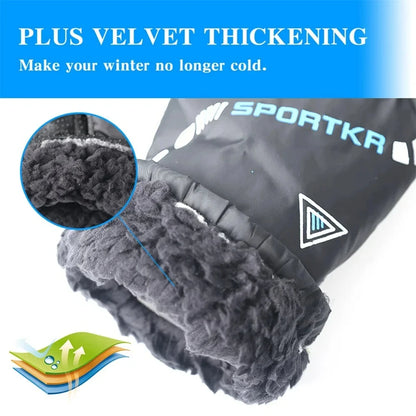 Winter Waterproof Cycling Gloves.