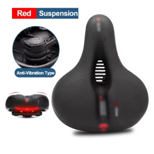Shock-Absorbing Bike Saddle.