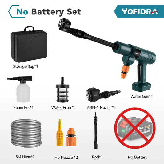 6-in-1 High Pressure Washer.