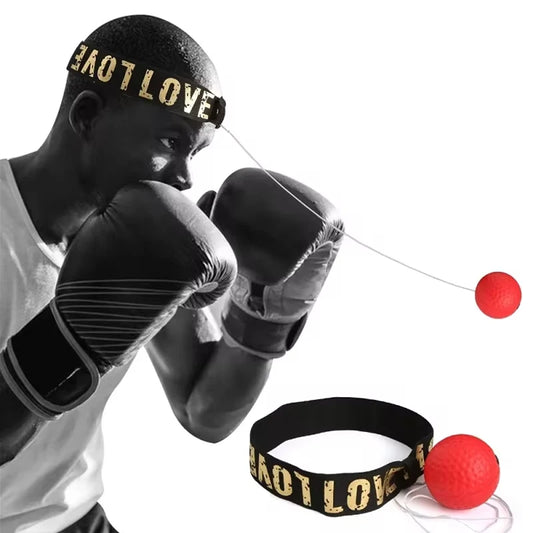 Boxing Reflex Speed Ball Headband.