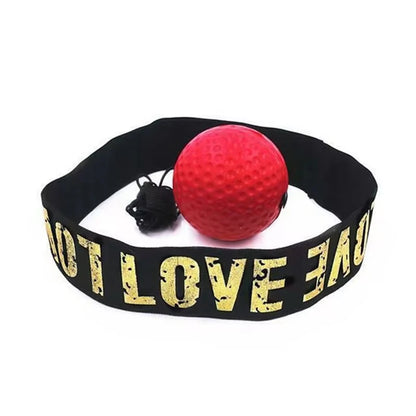 Boxing Reflex Speed Ball Headband.