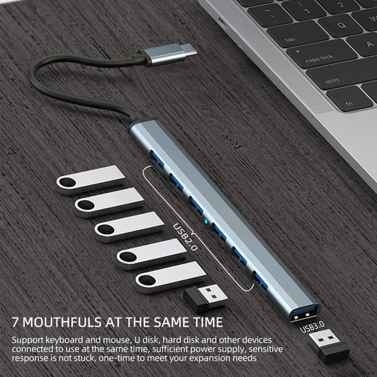USB 3.0 Multiport Splitter Hub.