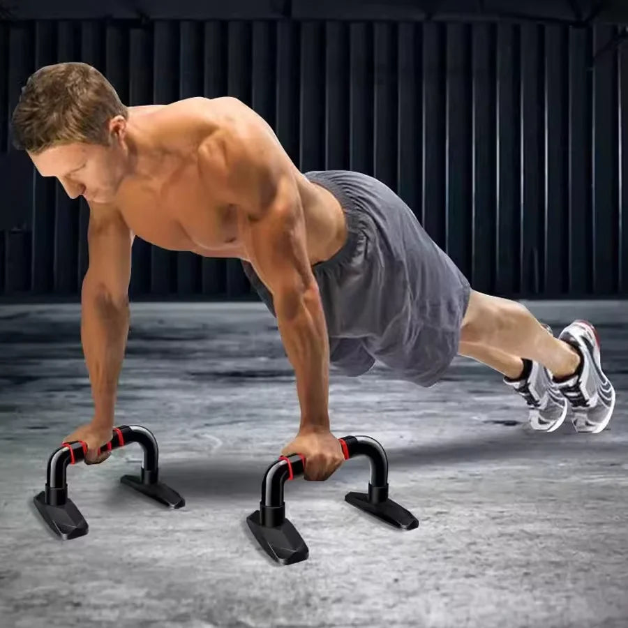 H-Shaped Push-Up Bars.