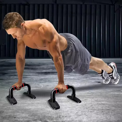 H-Shaped Push-Up Bars.