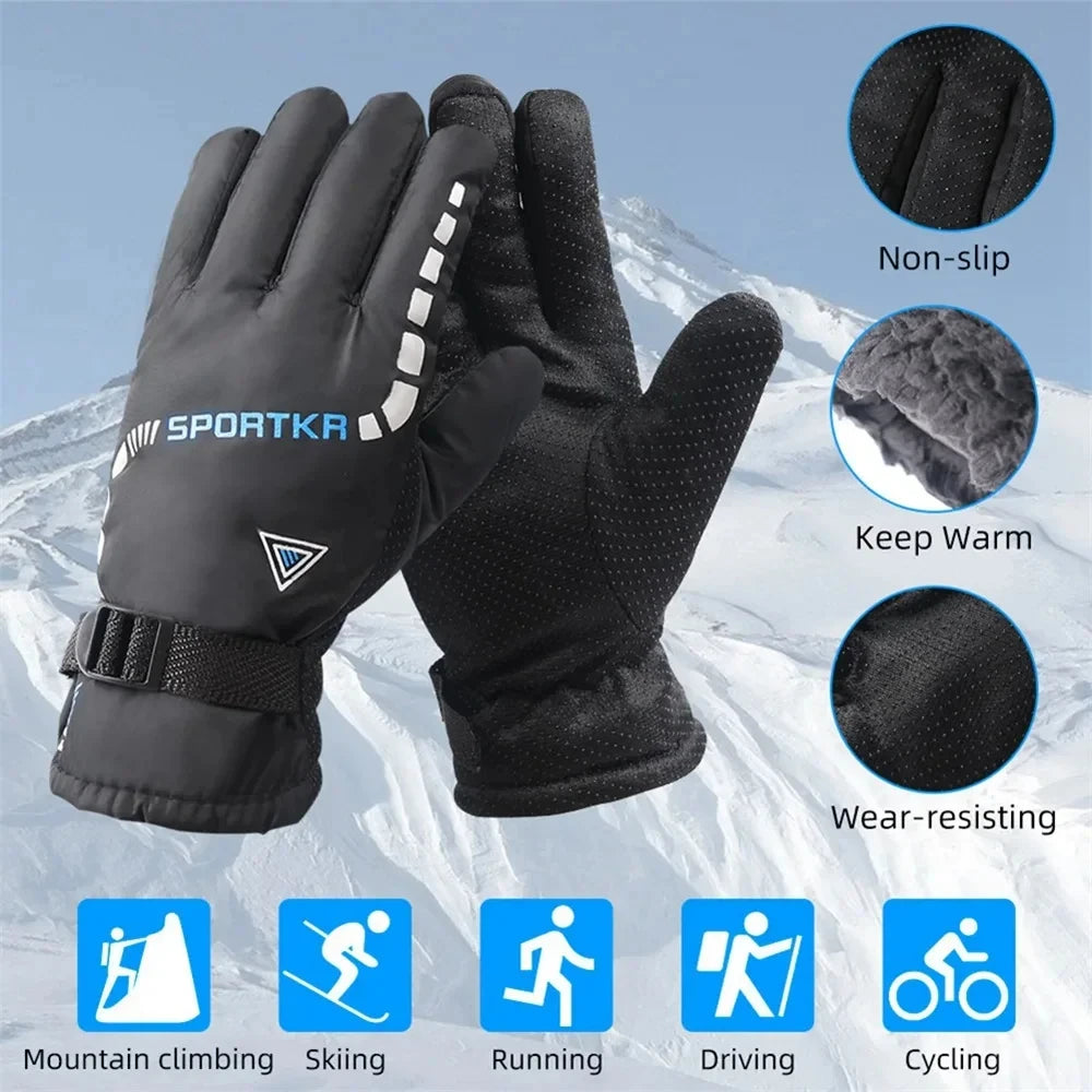 Winter Waterproof Cycling Gloves.