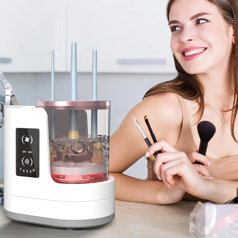 3 IN 1 Electric Makeup Brush Cleaner.