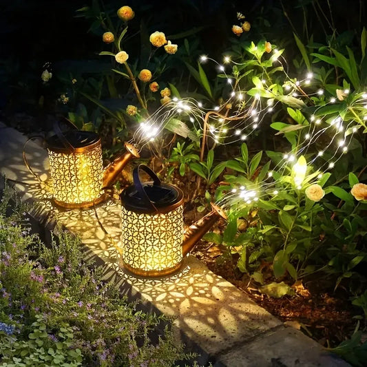 Solar Watering Can Light.